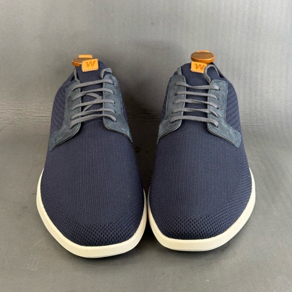 Wolf & Shepherd SwiftKnit Derby dark blue sneaker shoes men’s size 14
